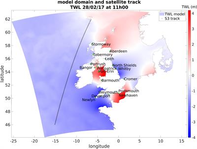 Comparing Water Level Estimation in Coastal and Shelf Seas From Satellite Altimetry and Numerical Models